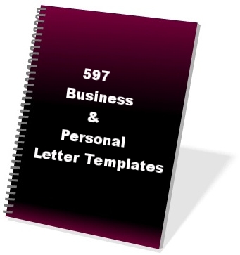 ۵۹۷ business and personal Letters