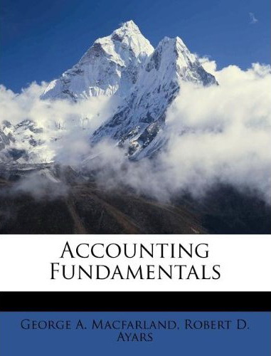 کتاب اصول حسابداری – Accounting Fundamentals