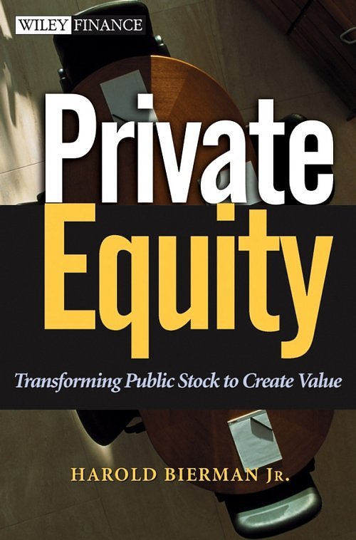 کتاب Private Equity Transforming Public Stock to Create Value