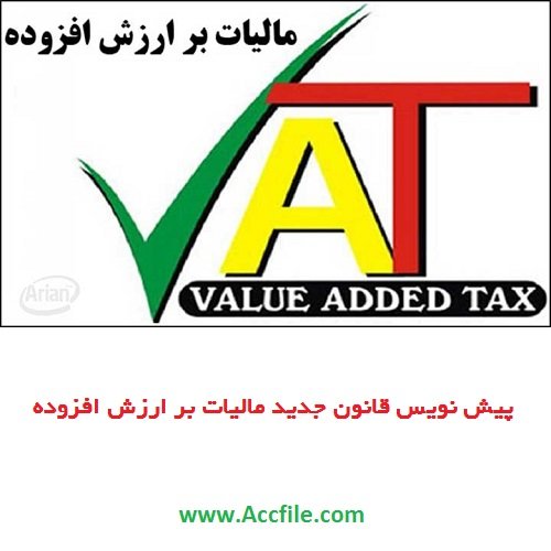 لایحه قانون جدید مالیات بر ارزش افزوده که در تاریخ ۲۴ اسفند ۹۵ به مجلس ارائه شد